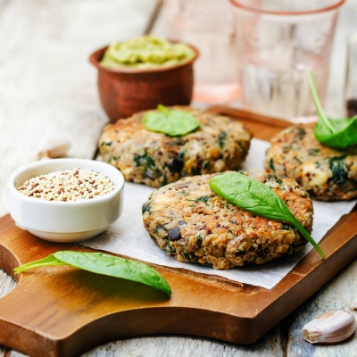 Vegetarian Quinoa Patties
