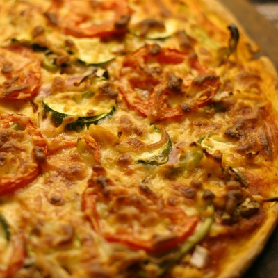 Butternut Squash and Portobello Mushroom Pizza