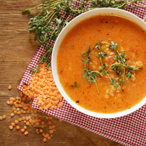 Moroccan Chicken, Lentil & Barley Soup