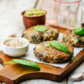 Vegetarian Quinoa Patties